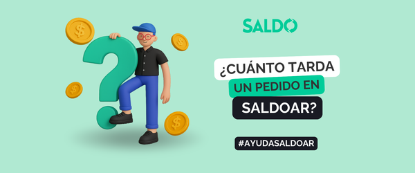 ¿Cuánto tarda un pedido en Saldoar?